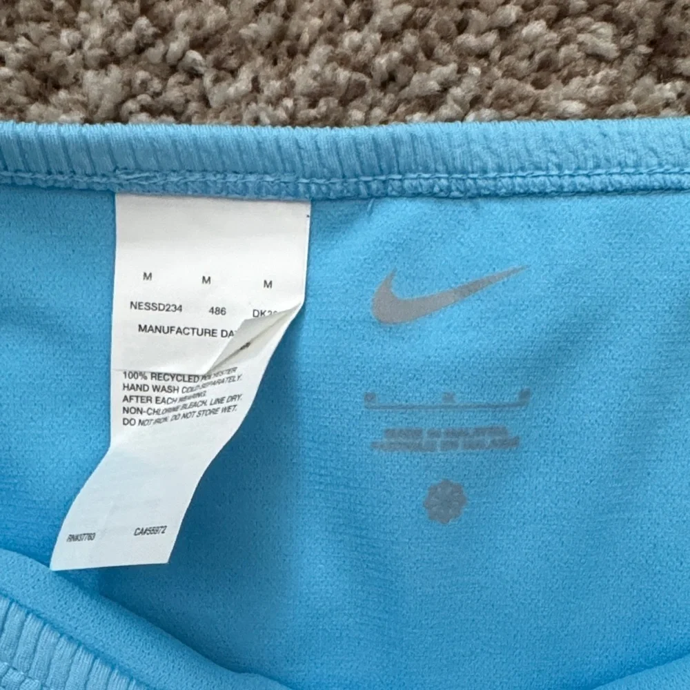 Blue High-Waisted Bikini Bottom new size medium